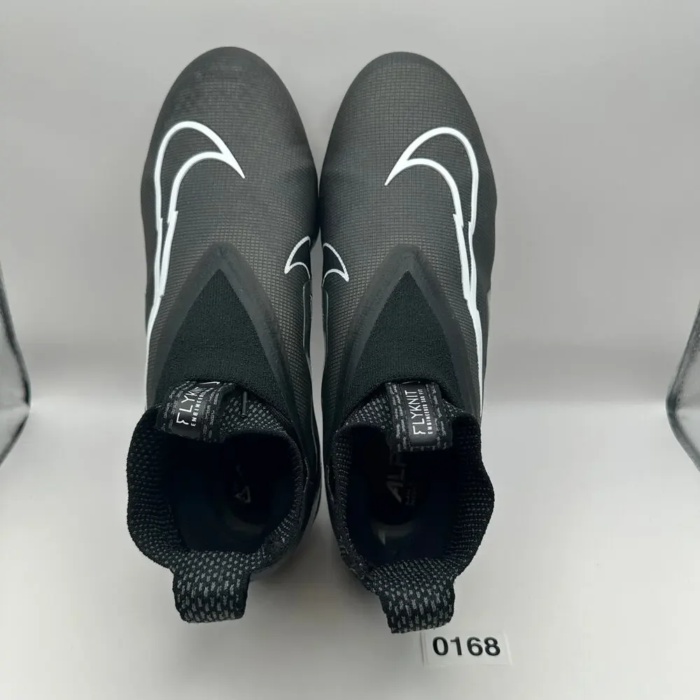 NIKE Men's 9.5 Alpha Menace ELITE 3 Football Cleats Black DM1792-004